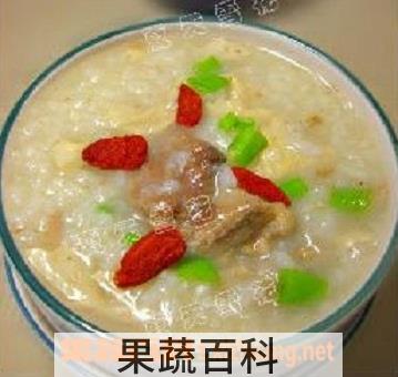 果蔬百科排骨豆皮粥