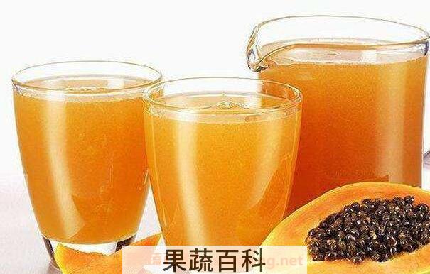 木瓜怎么打汁好喝 木瓜汁的做法教程