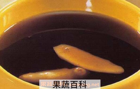 黑姜泡水喝的功效和作用