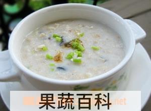 果蔬百科海参粥