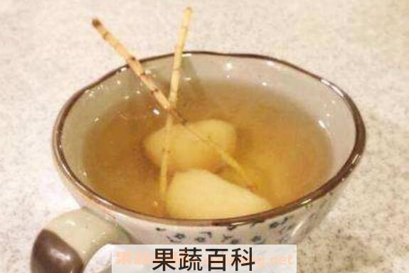 马蹄莲如何煮水 马蹄煮水的做法大全