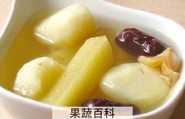 马蹄果煮水有什么功效 马蹄果煮水的方法
