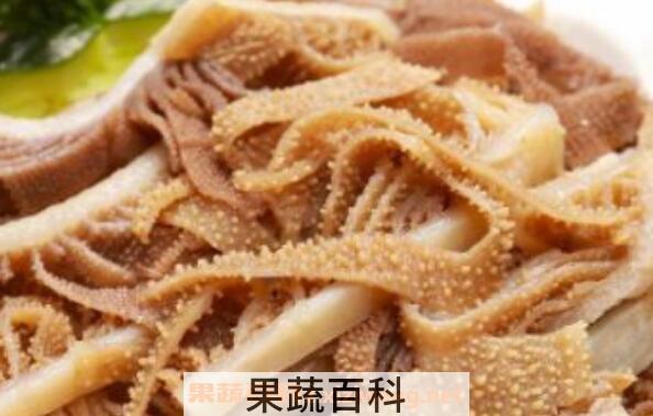 牛肚和毛肚的区别 吃牛肚的好处
