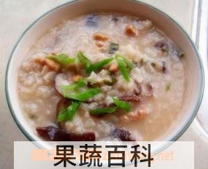 果蔬百科美味香菇粥
