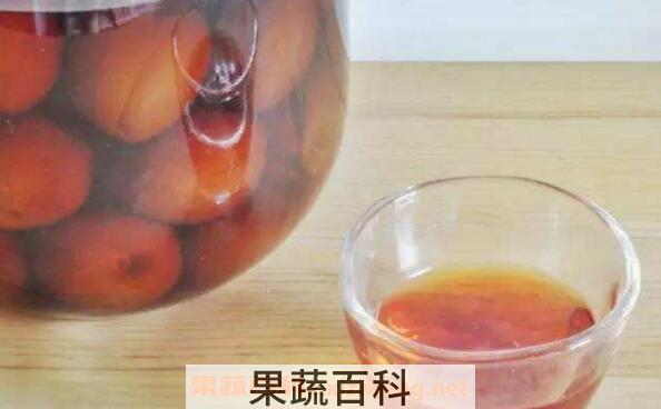 腌梅子泡水喝的功效