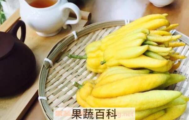 佛手怎么吃 佛手的正确食用方法