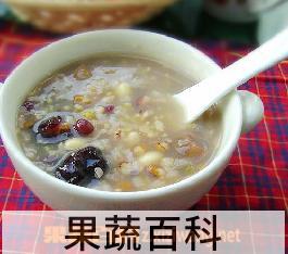 果蔬百科砂煲八宝粥