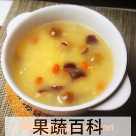 果蔬百科桂圆芝麻小米粥