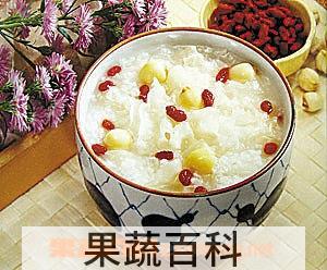 果蔬百科白茯苓粥