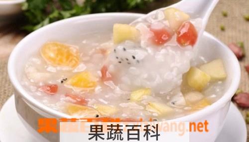 果蔬百科水果粥