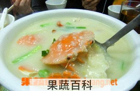 果蔬百科澳门水蟹粥