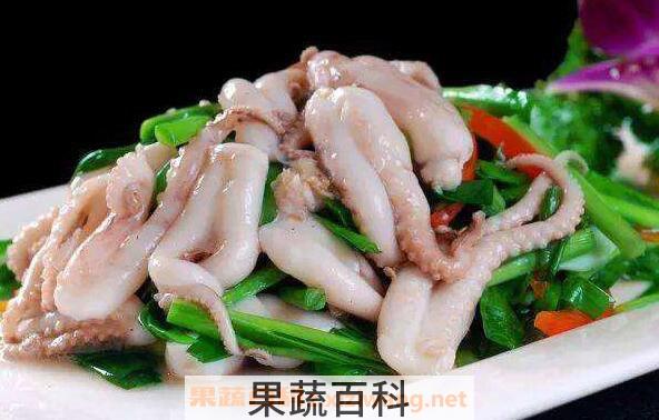八带鱼的功效与作用	