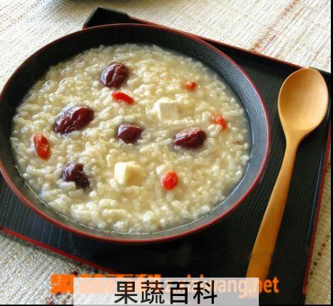 果蔬百科茯苓粥