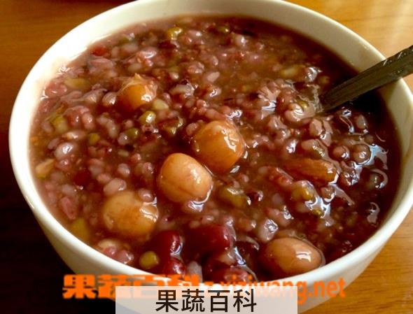 果蔬百科杂粮红豆粥