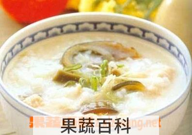 果蔬百科白果腐竹煲香粥