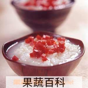 果蔬百科白果养颜粥
