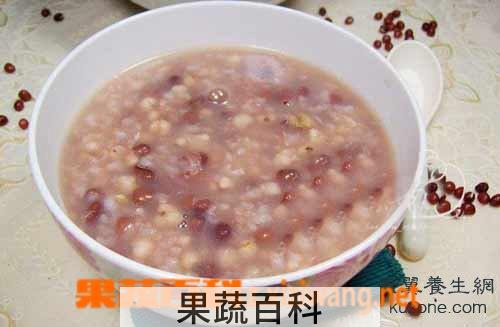 果蔬百科薏仁美颜粥