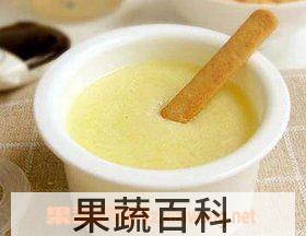 果蔬百科小米蛋奶粥