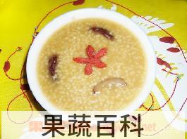 果蔬百科小米麦片粥
