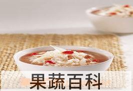 果蔬百科花生百合大米粥