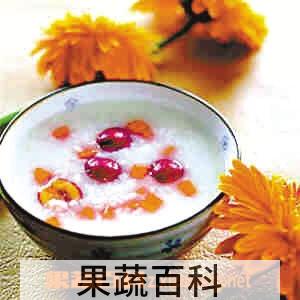 果蔬百科百合大枣粥