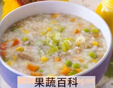 果蔬百科百合杏仁粥