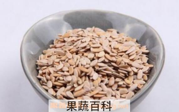 甜瓜子的功效与作用