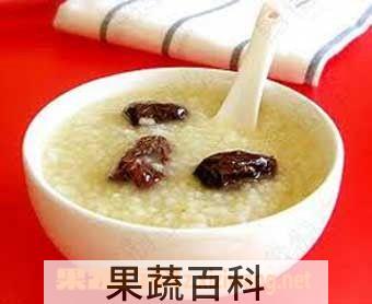 果蔬百科红枣小米粥