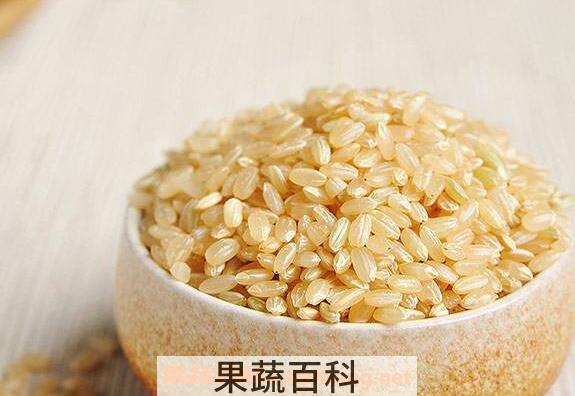 糙米的营养价值及功效