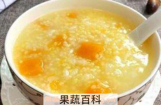 糯米南瓜粥功效与作用