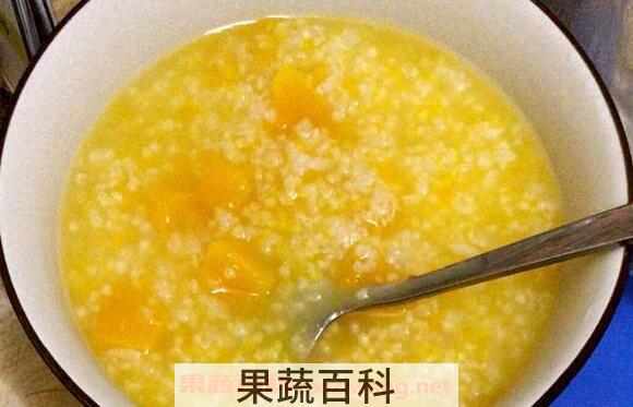 糯米南瓜粥功效与作用