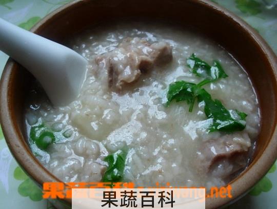 果蔬百科白萝卜骨头粥