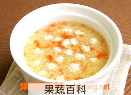 果蔬百科豆腐胡萝卜粥