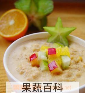 果蔬百科胡萝卜咸粥