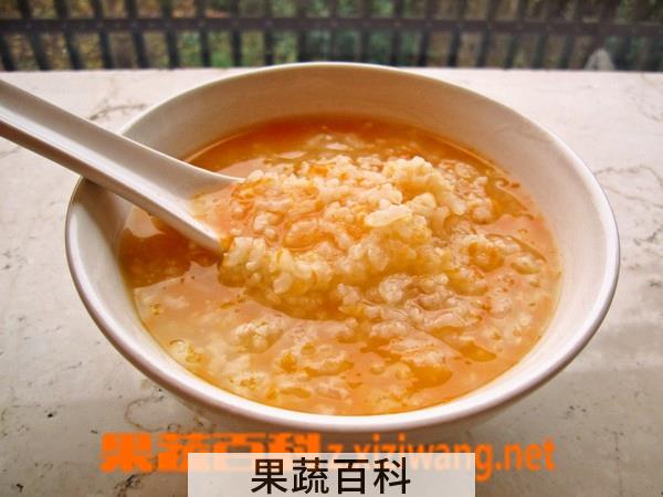 果蔬百科白萝卜粥