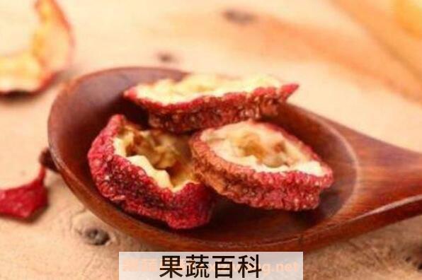 山楂干泡水喝的功效有哪些