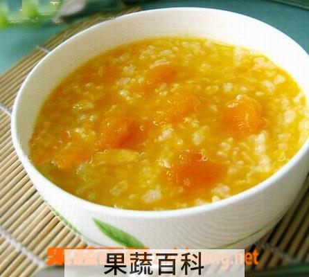 果蔬百科南瓜小米粥