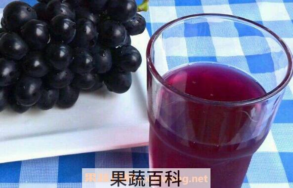 葡萄汁的功效与作用 葡萄汁怎么做