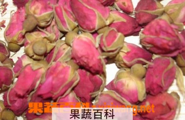 果蔬百科玫瑰花药用功效