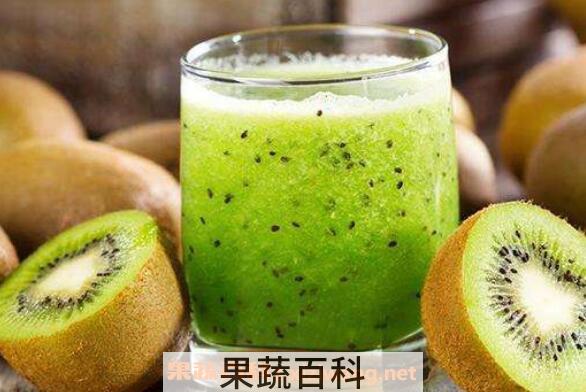  每天喝猕猴桃汁的功效与作用