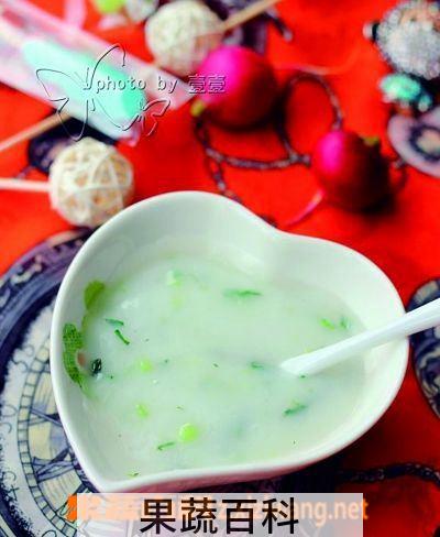 果蔬百科青菜粥