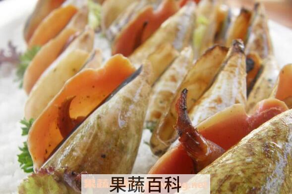 海螺的正确吃法图解 海螺不能吃的部位图示