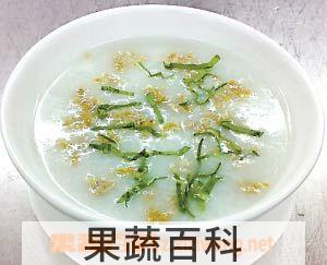 果蔬百科风寒感冒粥