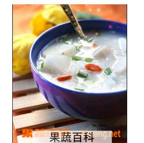 果蔬百科淮山枸杞粥