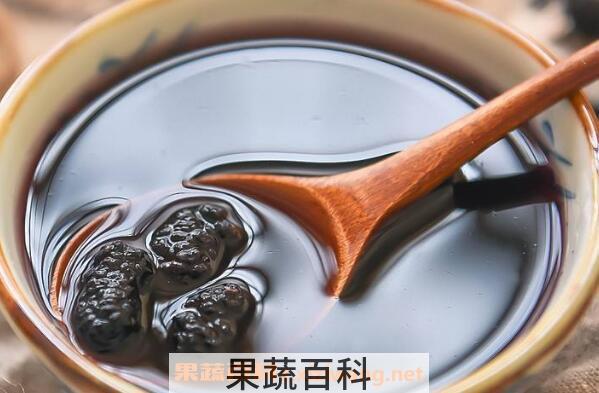桑葚干泡酒的功效和作用