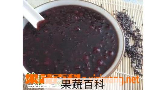 果蔬百科黑燕麦粥