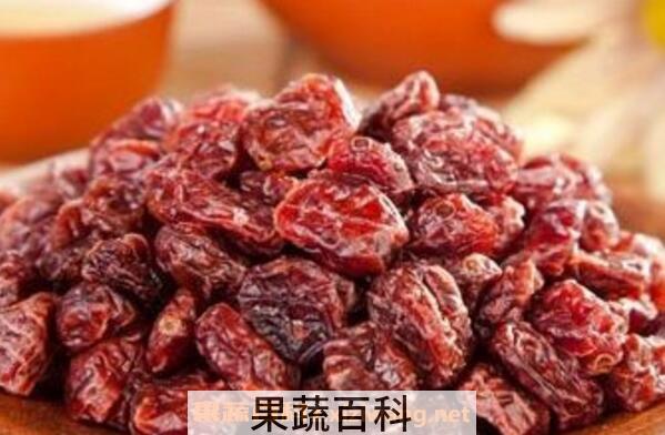 蔓越莓干的功效与作用