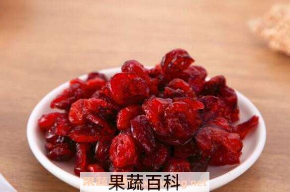 蔓越莓干的功效与作用