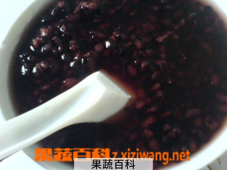 果蔬百科紫米粥