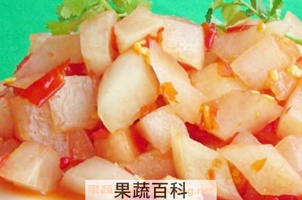 酸辣脆萝卜怎么做 酸辣脆萝卜的泡制方法